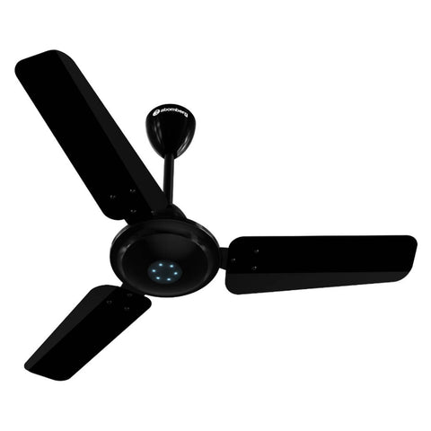 Atomberg Ikano Ceiling Fan With Remote 900 mm Gloss Black 