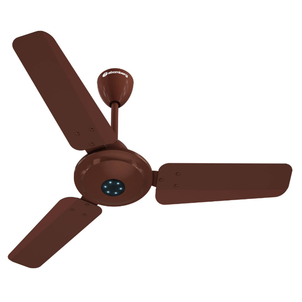 Atomberg Ikano Ceiling Fan With Remote 900 mm Gloss Brown 