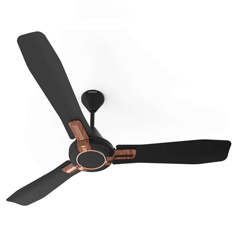 Crompton Santos High Speed Ceiling Fan 1200 mm Matte Black 