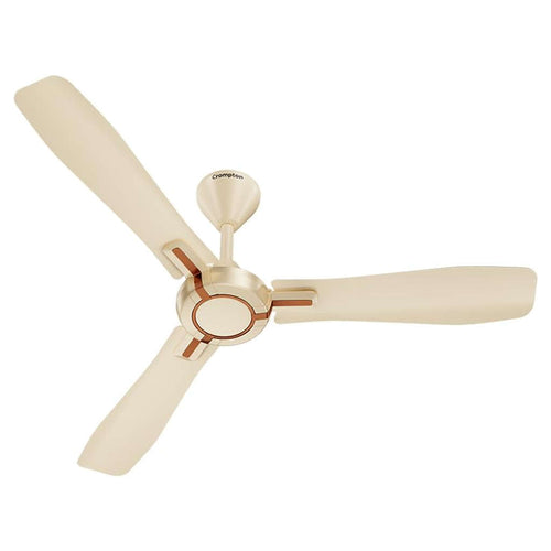 Crompton Santos High Speed Ceiling Fan 1200 mm Husky Gold 