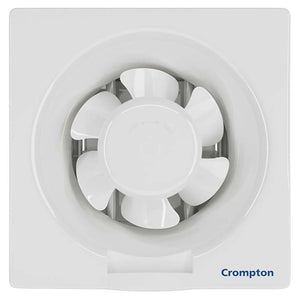 Crompton Brisk Air Plus Exhaust Fan 6 Inch White 