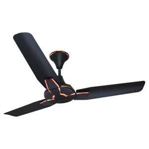 Luker Brizz Ceiling Fan 1200 mm Matte Black 