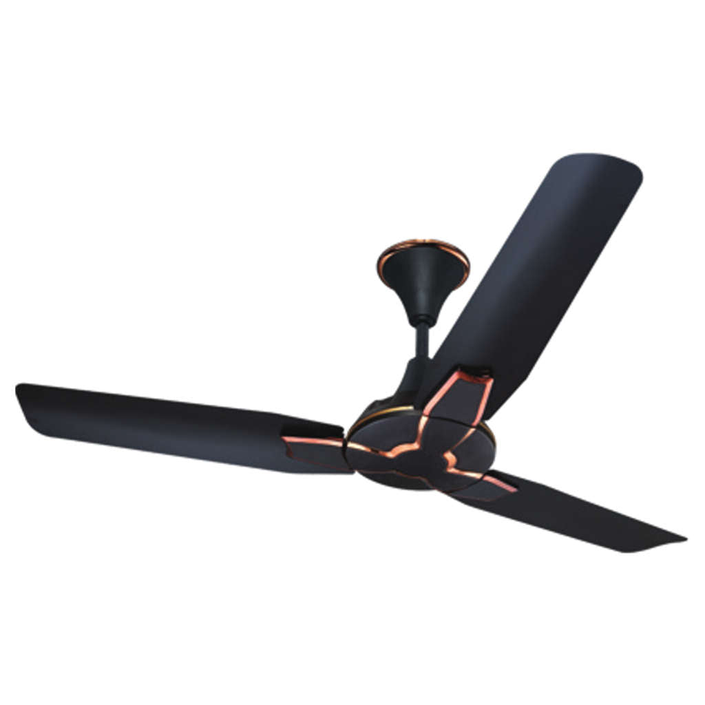 Luker Brizz Ceiling Fan 1200 mm Matte Black