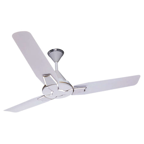 Luker Brizz Ceiling Fan 1200 mm Pearl White 