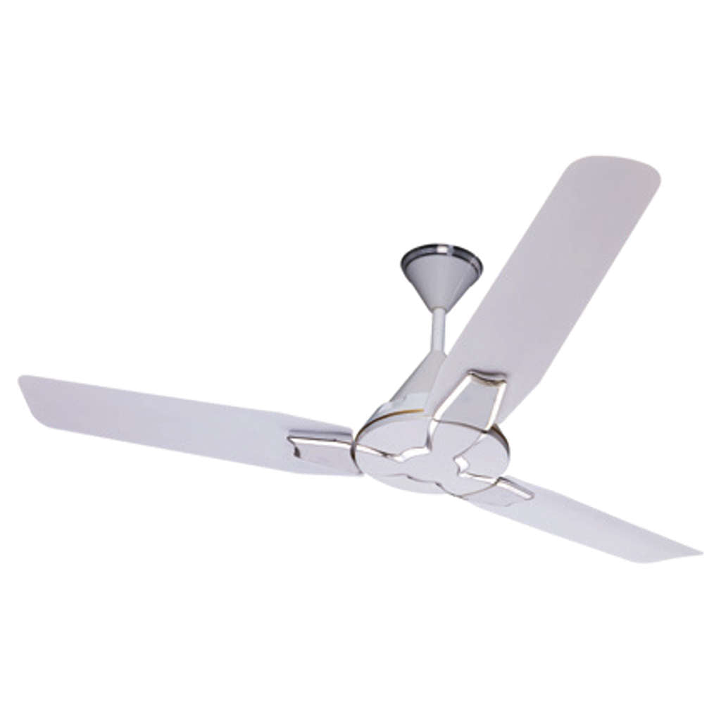 Luker Brizz Ceiling Fan 1200 mm Pearl White