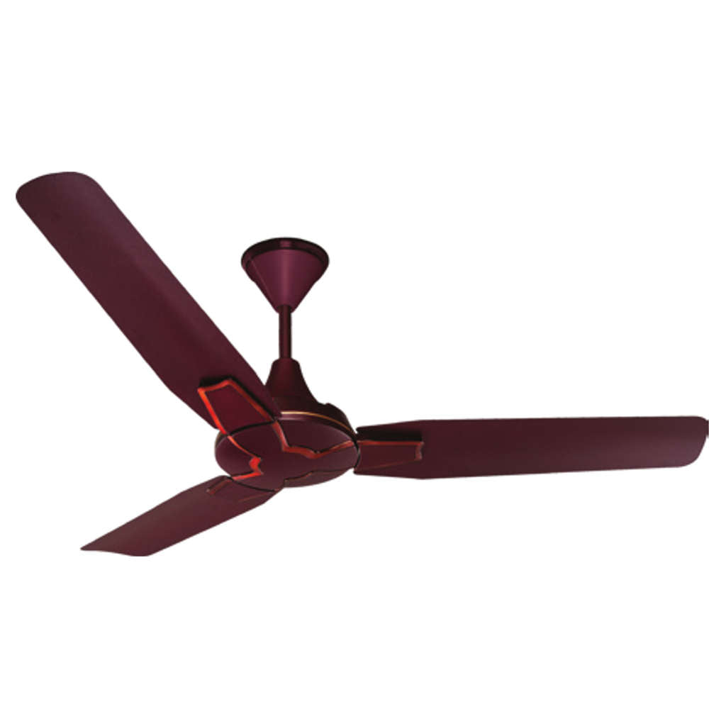 Luker Brizz Ceiling Fan 1200 mm Matt Cherry Red 