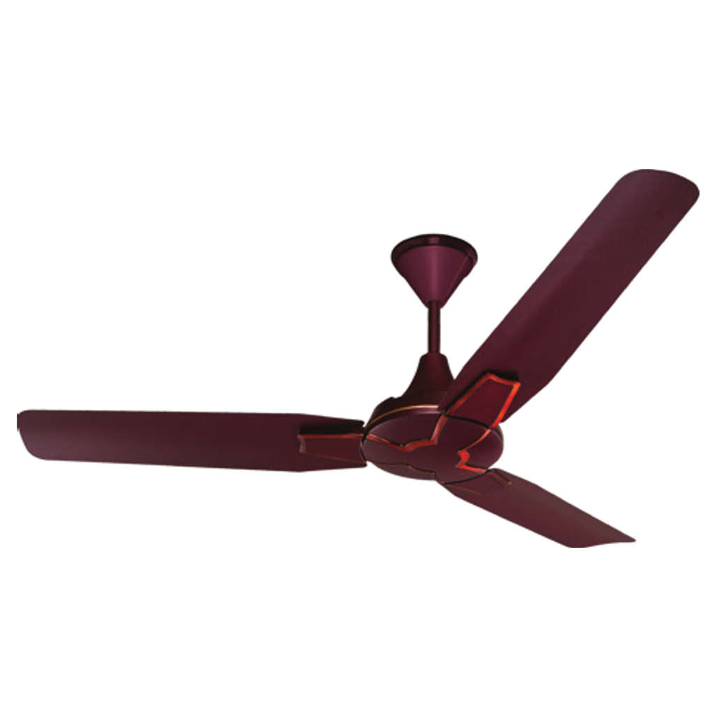 Luker Brizz Ceiling Fan 1200 mm Matt Cherry Red