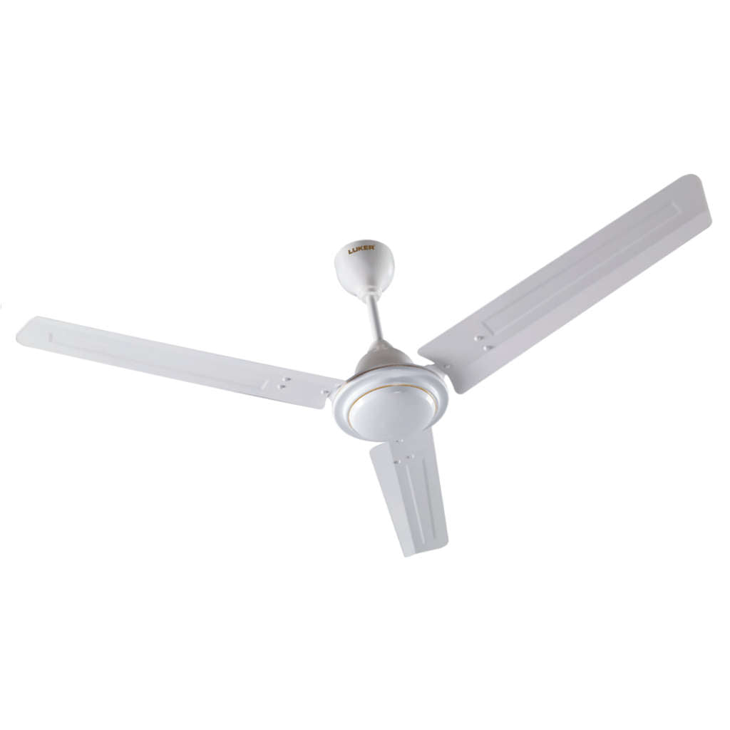 Luker Jaguar Plus Ceiling Fan 1200 mm White