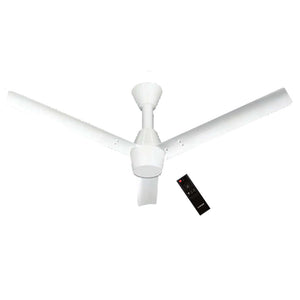 Luker Radial Glow BLDC Ceiling Fan With Remote Control 1200 mm White-White-3 In 1 