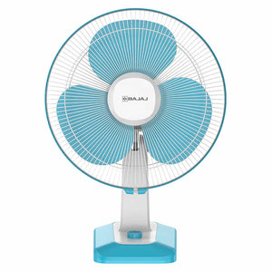 Bajaj Robusto Table Fan 400 mm Icy Blue White 252081 