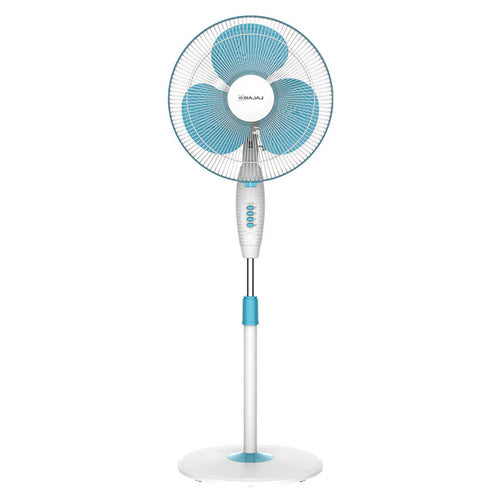 Bajaj Turbo Pedestal Fan 400 mm Fiji Blue 252106 