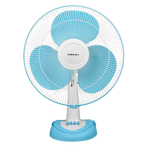 Bajaj Esteem Table Fan 400 mm Icy Blue White 251319 