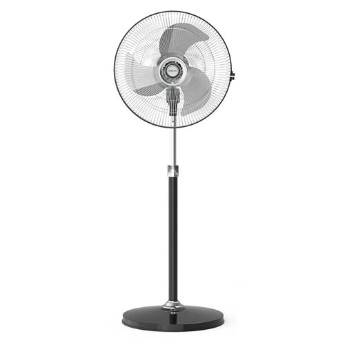 Bajaj Hurricane Pedestal Fan 450 mm Black & Chrome 251347 