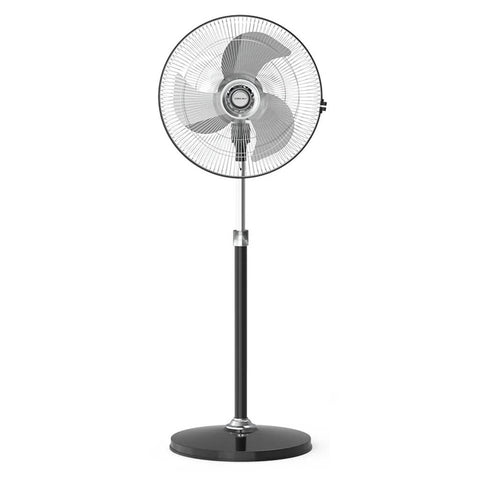 Bajaj Hurricane Pedestal Fan 450 mm Black & Chrome 251347 