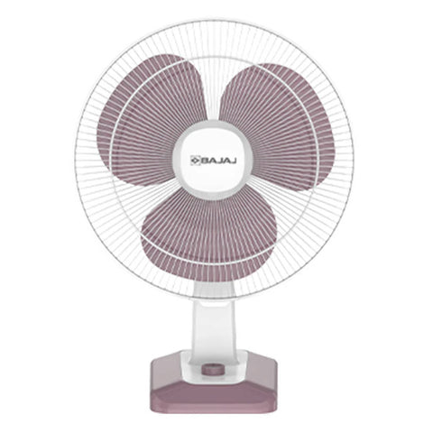 Bajaj Robusto Table Fan 400 mm Lavender White 252004 