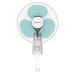 Bajaj Fuzion Wall Fan 400 mm White BlueTint 252009 