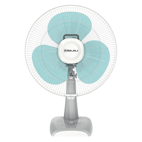 Bajaj Fuzion Table Fan 400 mm White BlueTint 252012 