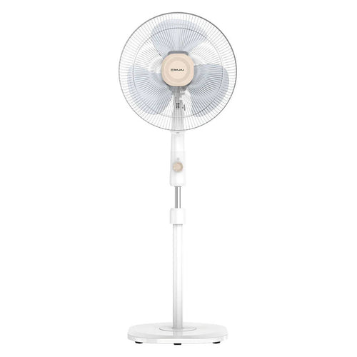 Bajaj Fuzion Pedestal Fan 400 mm White & Beige 252131 