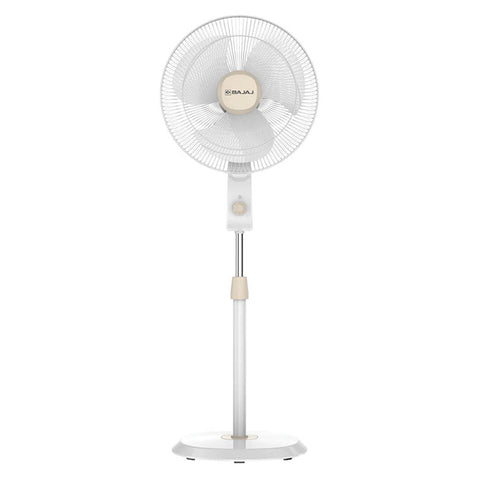 Bajaj Robusto HS Pedestal Fan 400 mm Beige & White 252016 