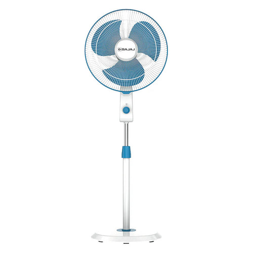 Bajaj Robusto HS Pedestal Fan 400 mm Blue & White 252017 