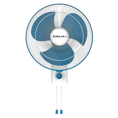 Bajaj Robusto HS Wall Fan 400 mm Blue & White 252020 