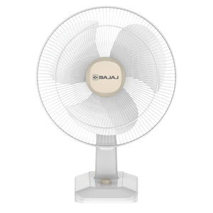 Bajaj Robusto HS Table Fan 400 mm Beige & White 252022 