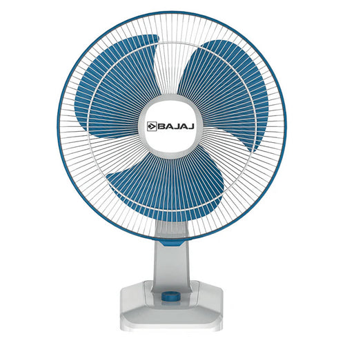 Bajaj Robusto HS Table Fan 400 mm Blue & White 252023 