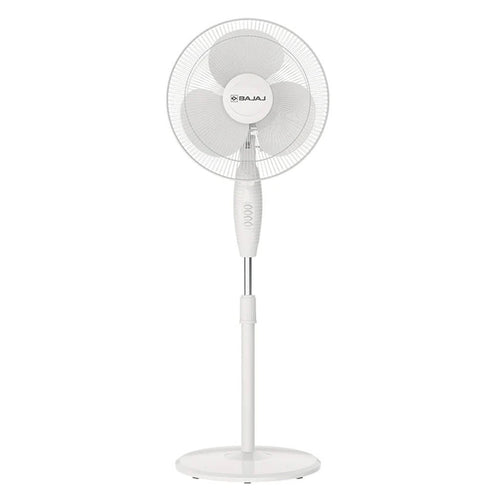 Bajaj Esteem Pedestal Fan 400 mm All White 250525 