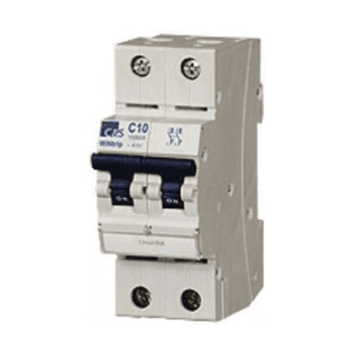 C&S Electric 10 A Two Pole C-curve MCB – CSMBS2C10