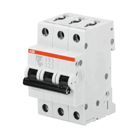 ABB D Curve Three Pole MCB 10 kA SH200M series