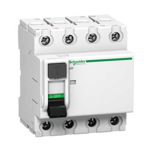 Schneider Acti 9 AC Residual Current Circuit Breakers-xID 40A 4M 4Pole 