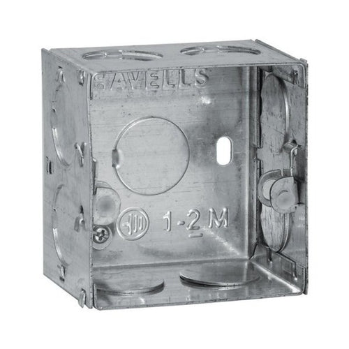 Havells REO 12 Module Flush Metal GI Boxes AHBXMIIX12 