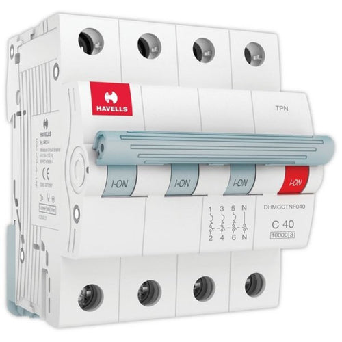 Havells C Curve MCB  Triple Pole Neutral 40A-63A 