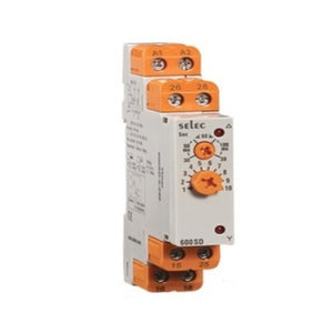 Selec Analog Timer 17.5mm Din Rail 600SD 