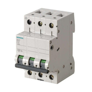 Siemens C Curve Betagard MCB Three Pole 