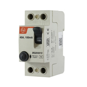 L&T Residual Current Circuit Breaker Double Pole 63A 2Modules 