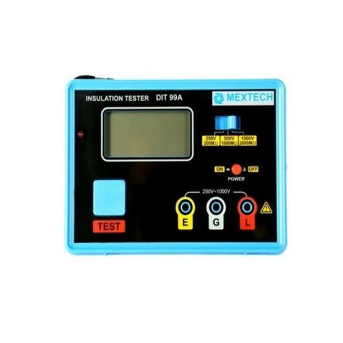 Mextech Digital Insulation Tester (IRT Range 2M to 2000M Ohm) DIT-99A 