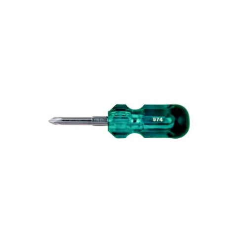 De Neers Stubby Screwdriver Two in One DN-974 (Pack of 10)