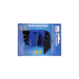 De Neers Hex Allen Key Set – Short Pattern (SAE Size) 