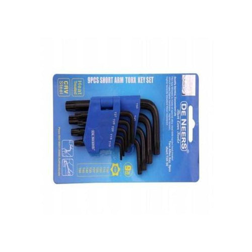 De Neers Allen Key Set (Torx) DNKTH9S 