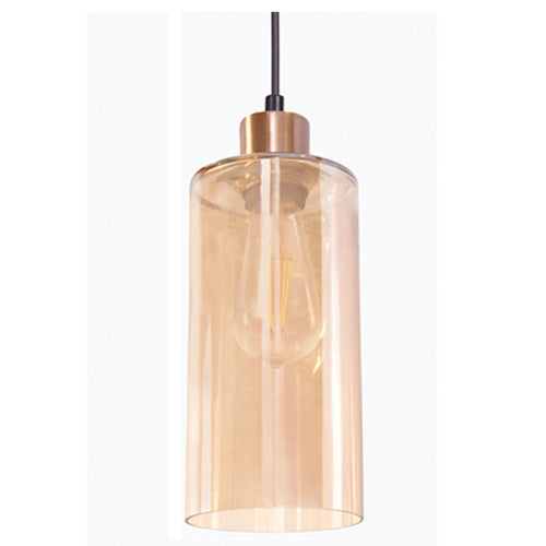 Philips Gold Cylindrical Pendant Ceiling Light 31431 