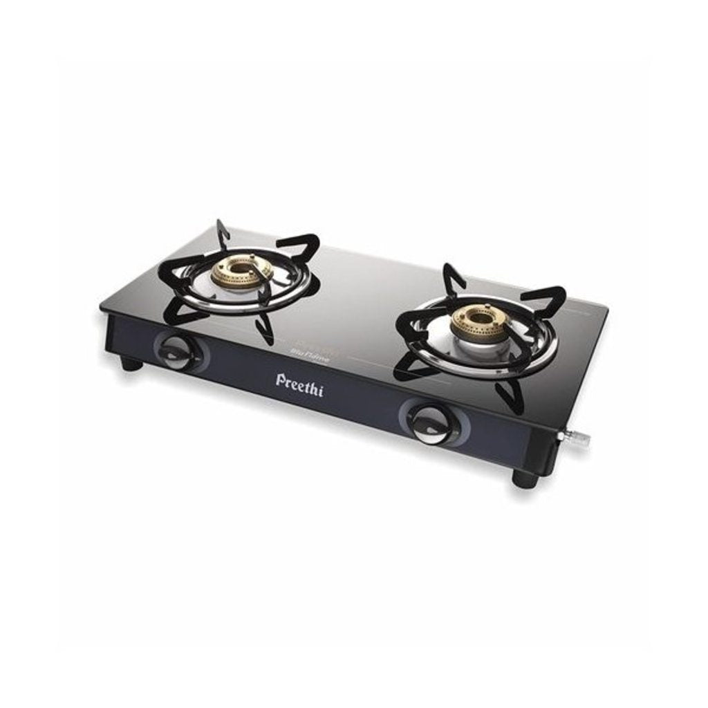 Preethi Smart 2 Burner Glass Top Gas Stove GTS 101