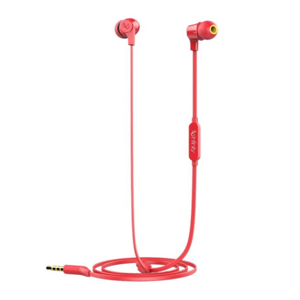 Infinity WYND 300 Wired Headphone Red 