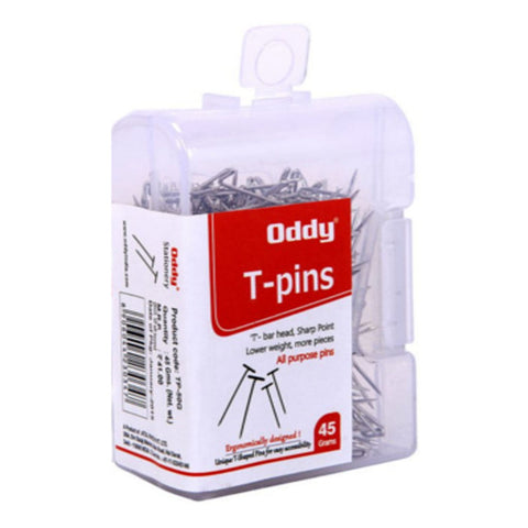 Oddy T-Shaped Pins 45gram TP-50G 