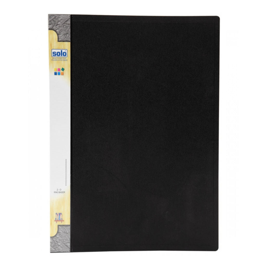 Solo Ring Binder-2-O-Ring Black A4 RB 401 RB 401 