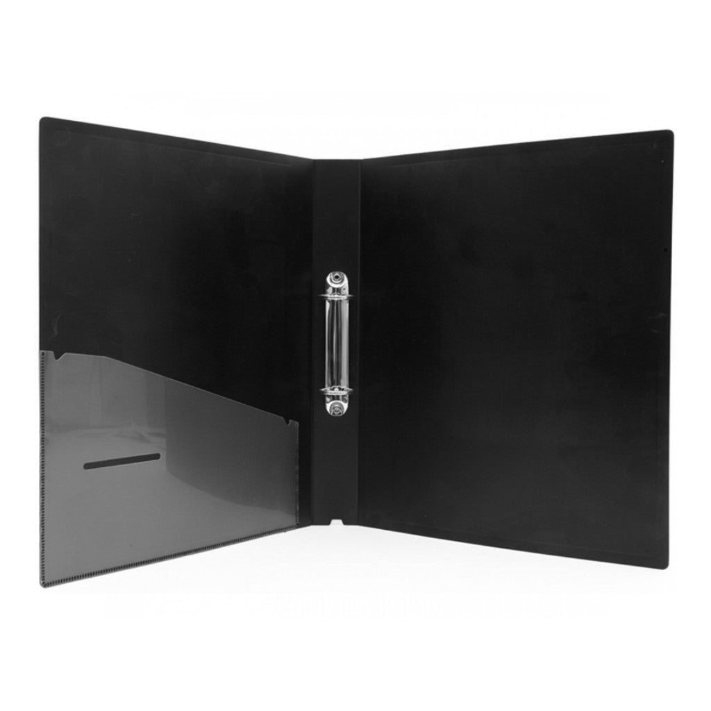 Solo Ring Binder-2-O-Ring Black A4 RB 401 RB 401