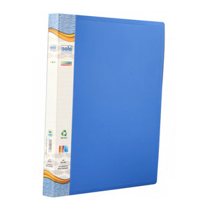 Solo Student’s Ring Binder 17mm Ring Blue A4 RB 406 