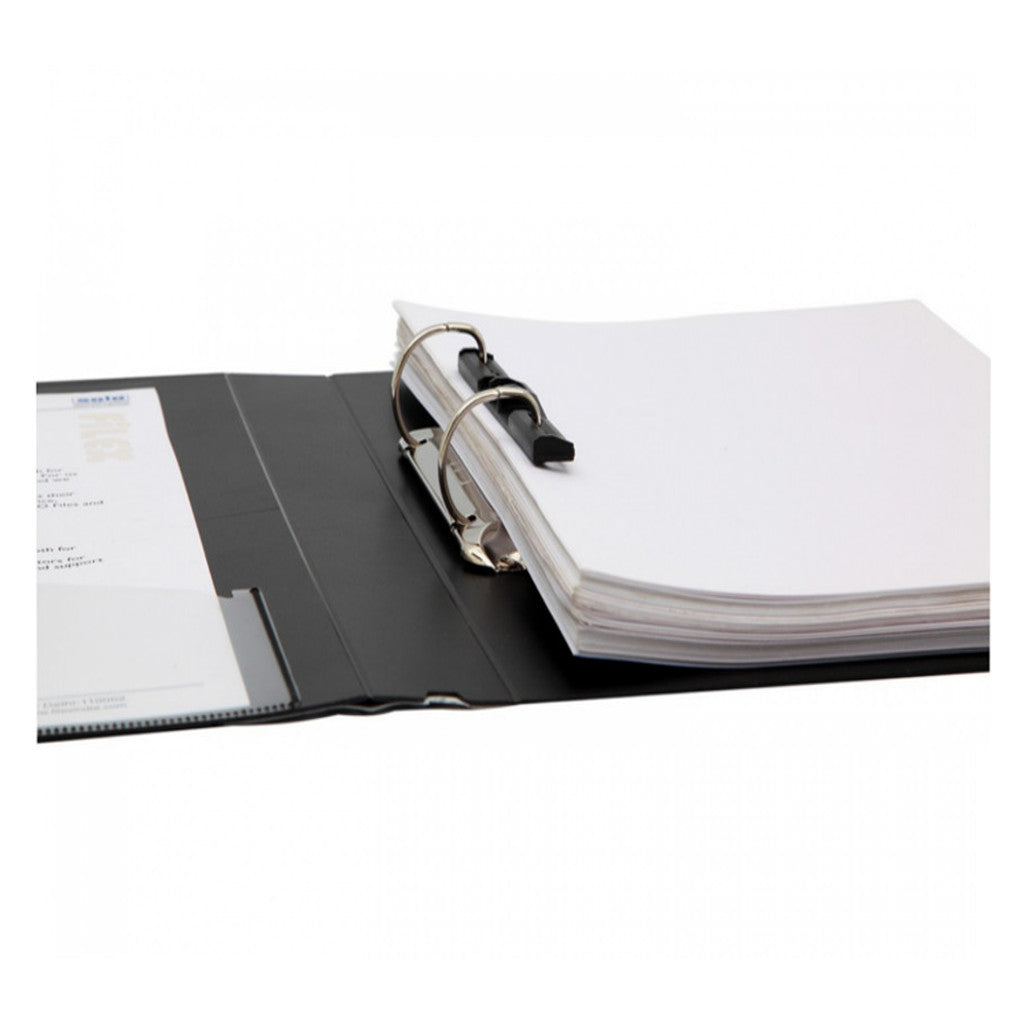 Solo Ring Binder-2-D Ring Black F/C Size RB 412