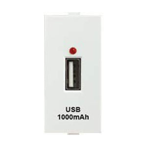 Anchor Roma Plus 1Module USB Charger 1000mA 288219 