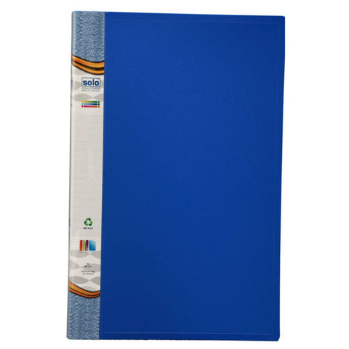 Solo Display File With 20 Pockets Blue F/C Size DF 211 